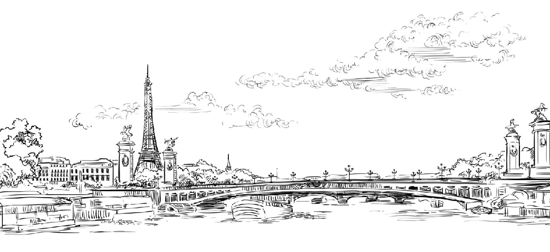 Alexandre Paris bridge wallpaper