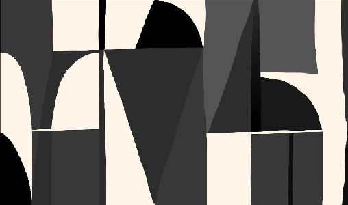 Memphis style black wallpaper