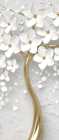 Tree 3D panoramic wallpaper