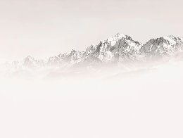 Foggy morning wallpaper Mont Blanc