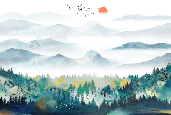 Mountain & Scandinavian wallpaper