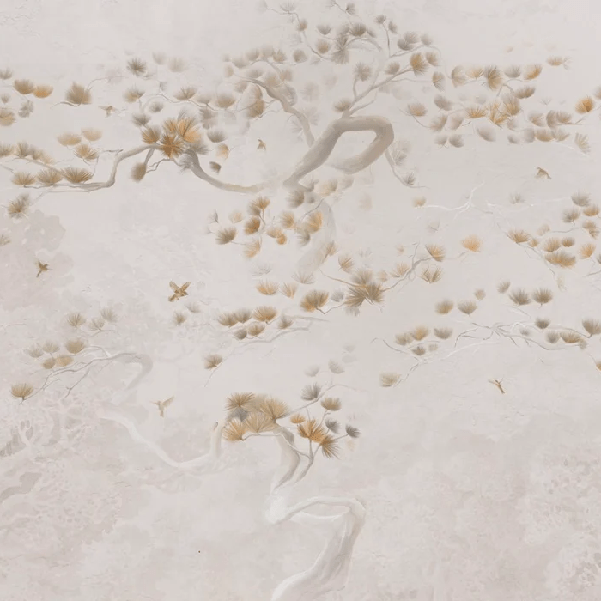 Japanese-style wallpaper - Pine mist