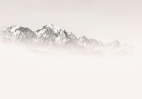 Misty morning wallpaper Mont Blanc