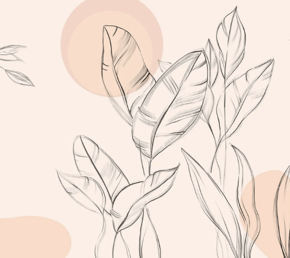 Graceful Flora Wallpaper