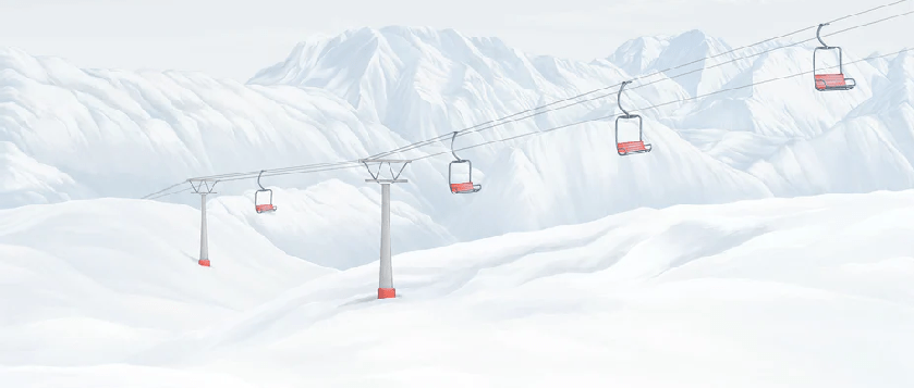 Papier peint massif des grandes Rousses - Muralconcept