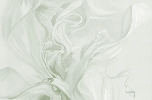 Contemporary wallpaper – sublime sage green flow
