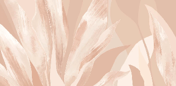Nude floral fabric wallpaper