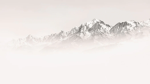 Foggy morning wallpaper Mont Blanc