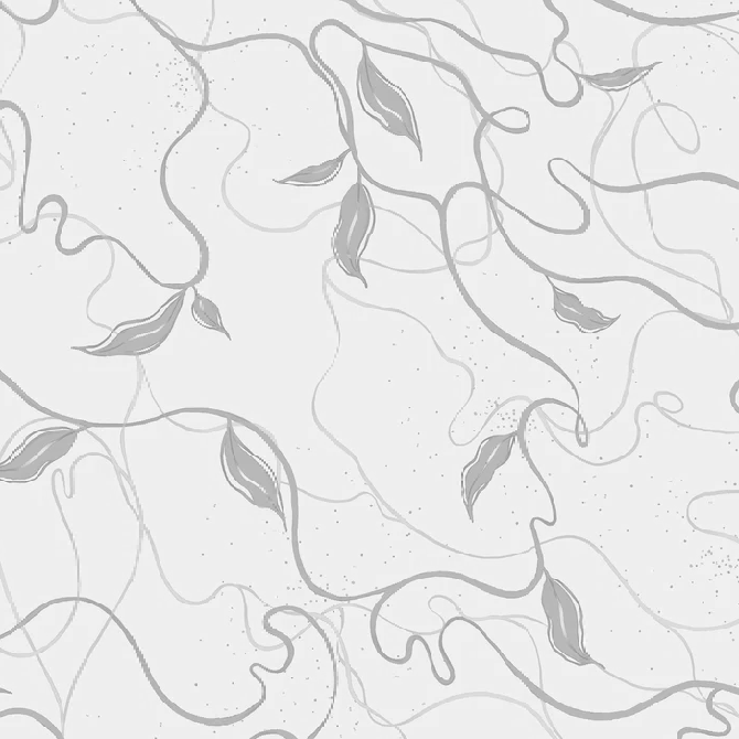 Floral wallpaper - Jasmine lines