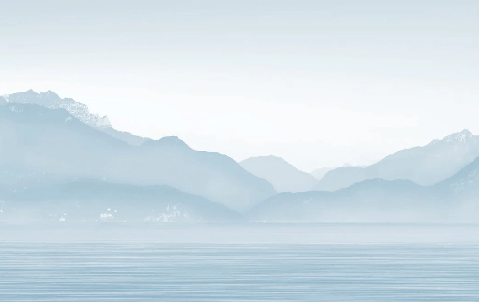 Wallpaper Annecy and its peaceful lake