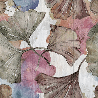 Panoramic ginkgo wallpaper Japan Zen