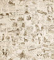 Papier peint Journal