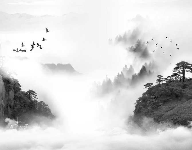 Wallpaper Sunrise in China