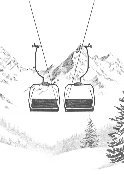 Papier peint immersion Alpine
