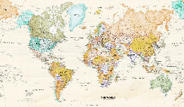 Original world map wallpaper