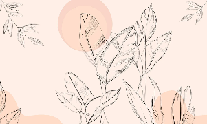 Papier peint gracieuse flore