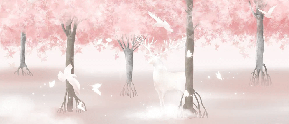 Sweet dreams wallpaper in the forest