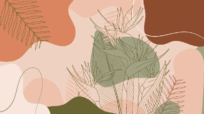 Papier peint panoramique art paint