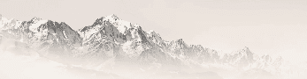 Papier peint Mont Blanc dans la brume sépia - Muralconcept