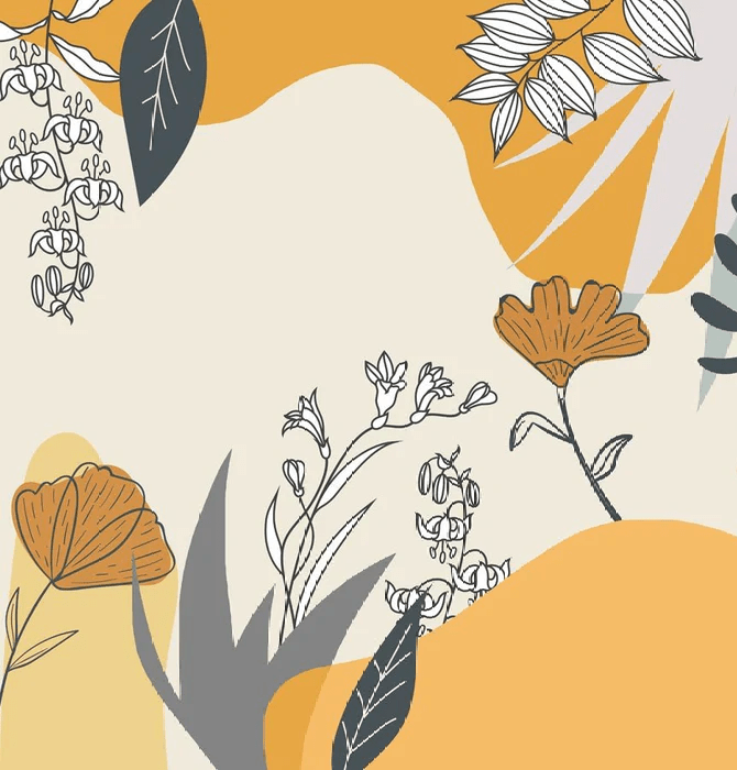 Trendy kitchen wallpaper