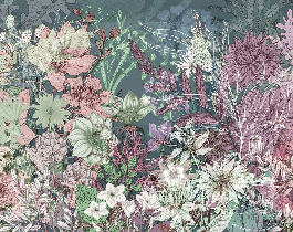 Flower Dream Panoramic Wallpaper