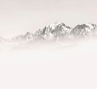 Foggy morning wallpaper Mont Blanc