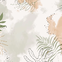 Papier peint panoramique aquarelle végétale, XXL, tendance