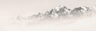 Mont Blanc wallpaper in sepia mist