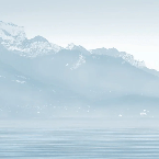 Wallpaper Annecy and its peaceful lake