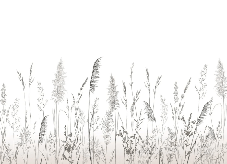 Poetic pampa wallpaper