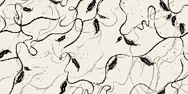 Plant-based wallpaper - Greige lines