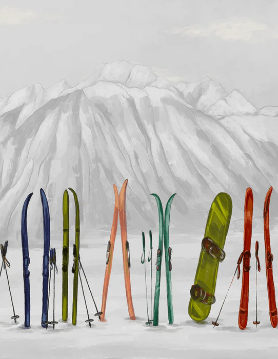 Ski wallpaper Courchevel