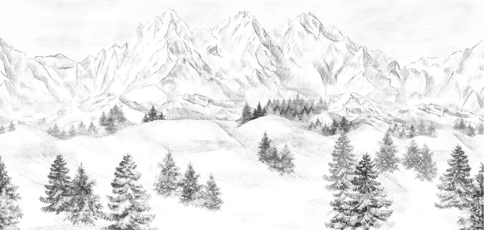 Alps mountain range wallpaper