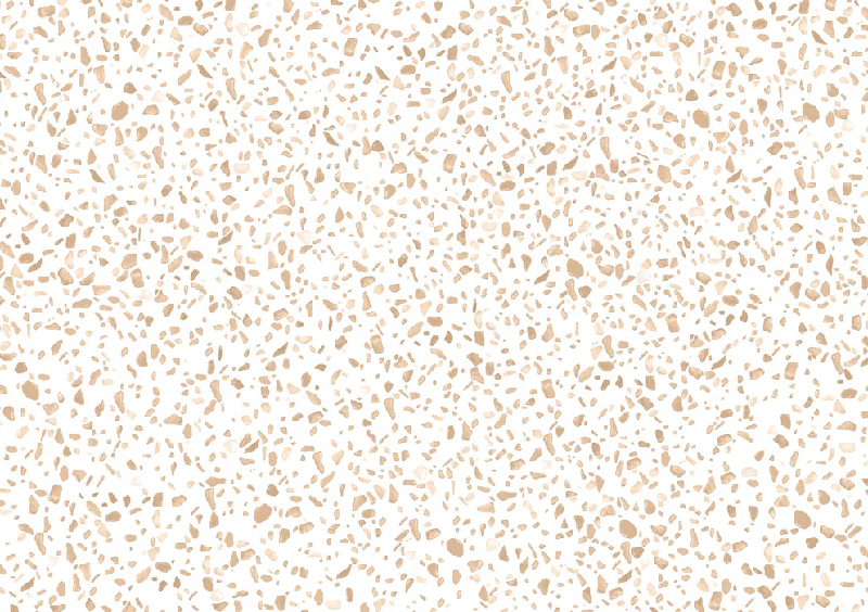 Papier peint effet terrazzo sépia, XXL, tendance