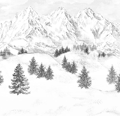 Chamonix mountain peaks wallpaper