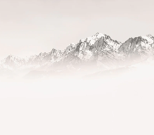 Foggy morning wallpaper Mont Blanc