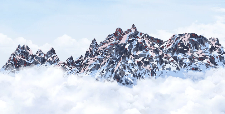 Mont Blanc toile des Cimes wallpaper