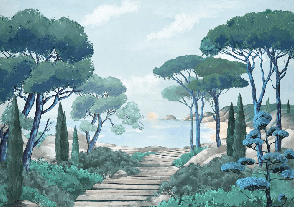 Wallpaper stroll through the calanques