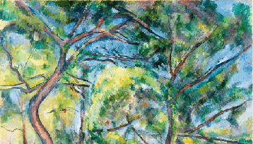 Pine Forest Wallpaper - Paul Cézanne