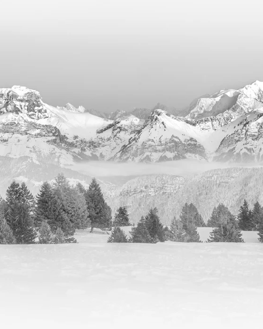 Photo wallpaper - La Tournette et au delà