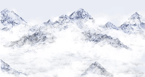 Blue Mount Everest wallpaper