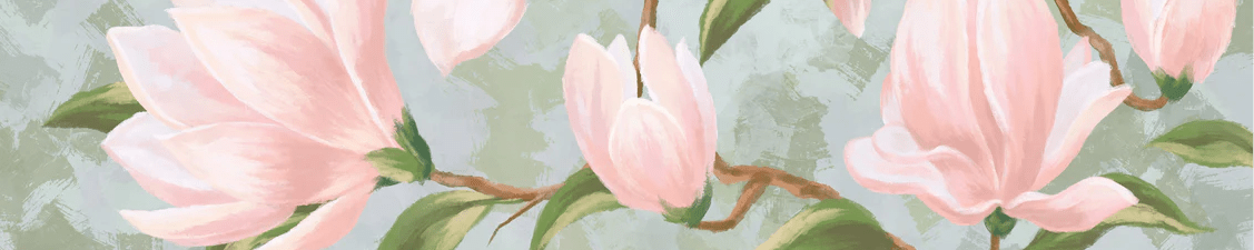 Magnolia blossom wallpaper