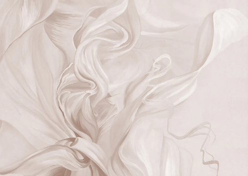 Contemporary wallpaper – sublime sepia flow