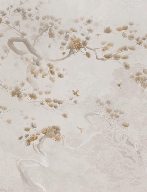 Papier peint japonisant - Brume de pins - Muralconcept