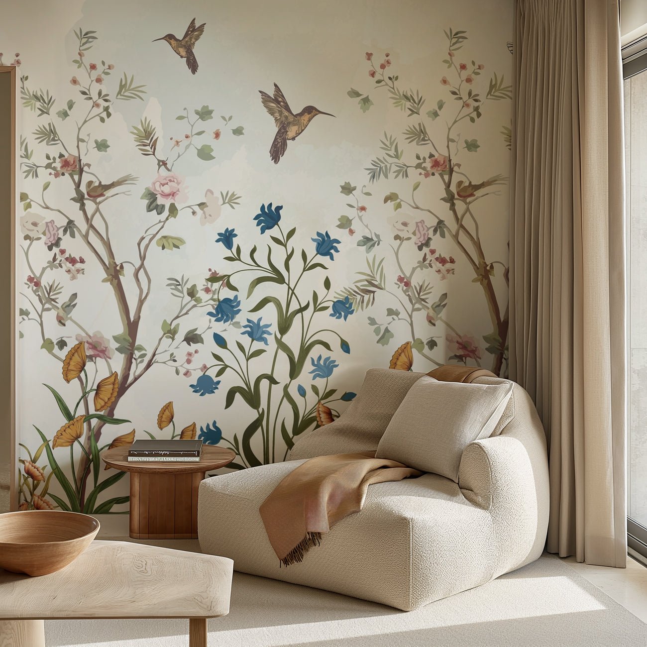 Papier peint jardin impérial, XXL, tendance