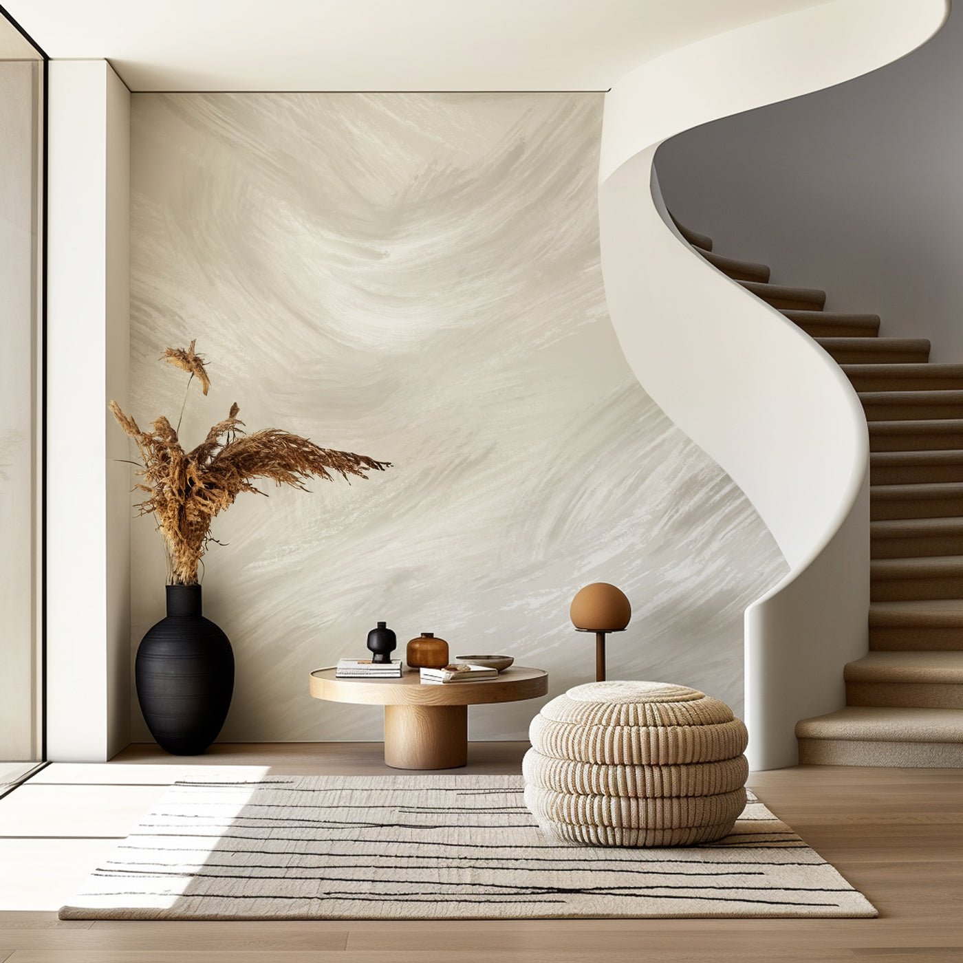 Papier peint moderne patine minérale, XXL, tendance