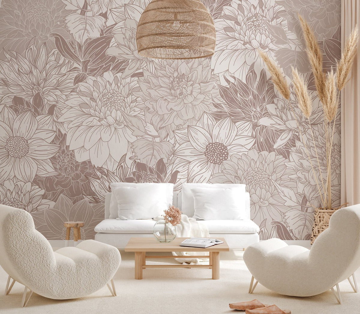 Dahlia flower wallpaper