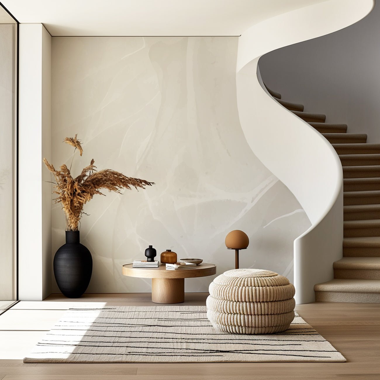 papier peint entrée 