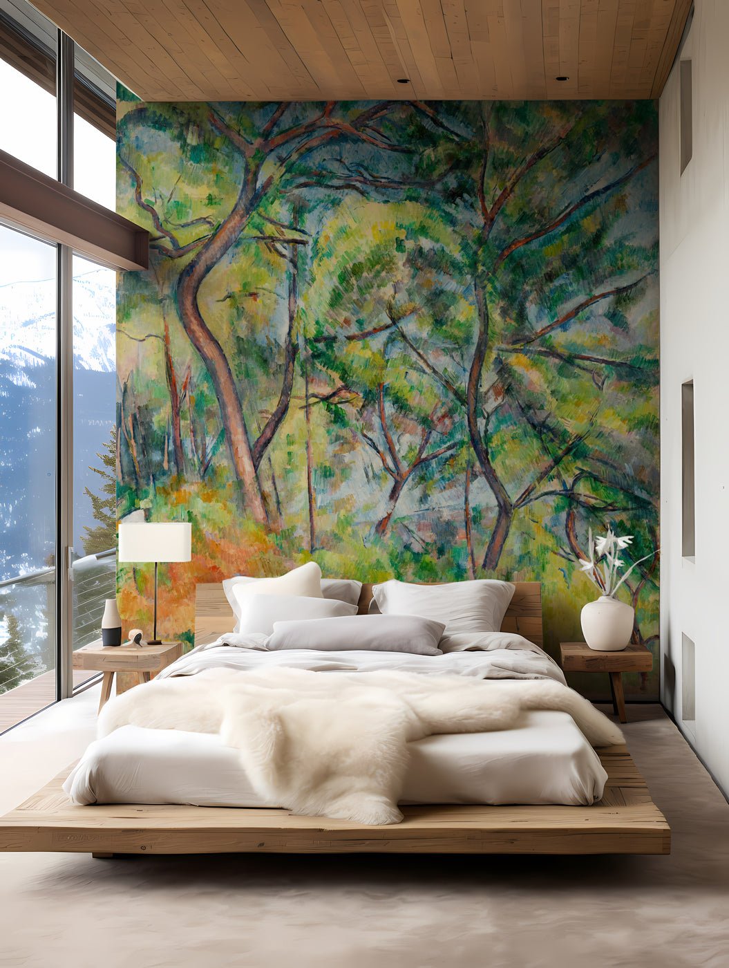 papier peint chambre classe et cosy