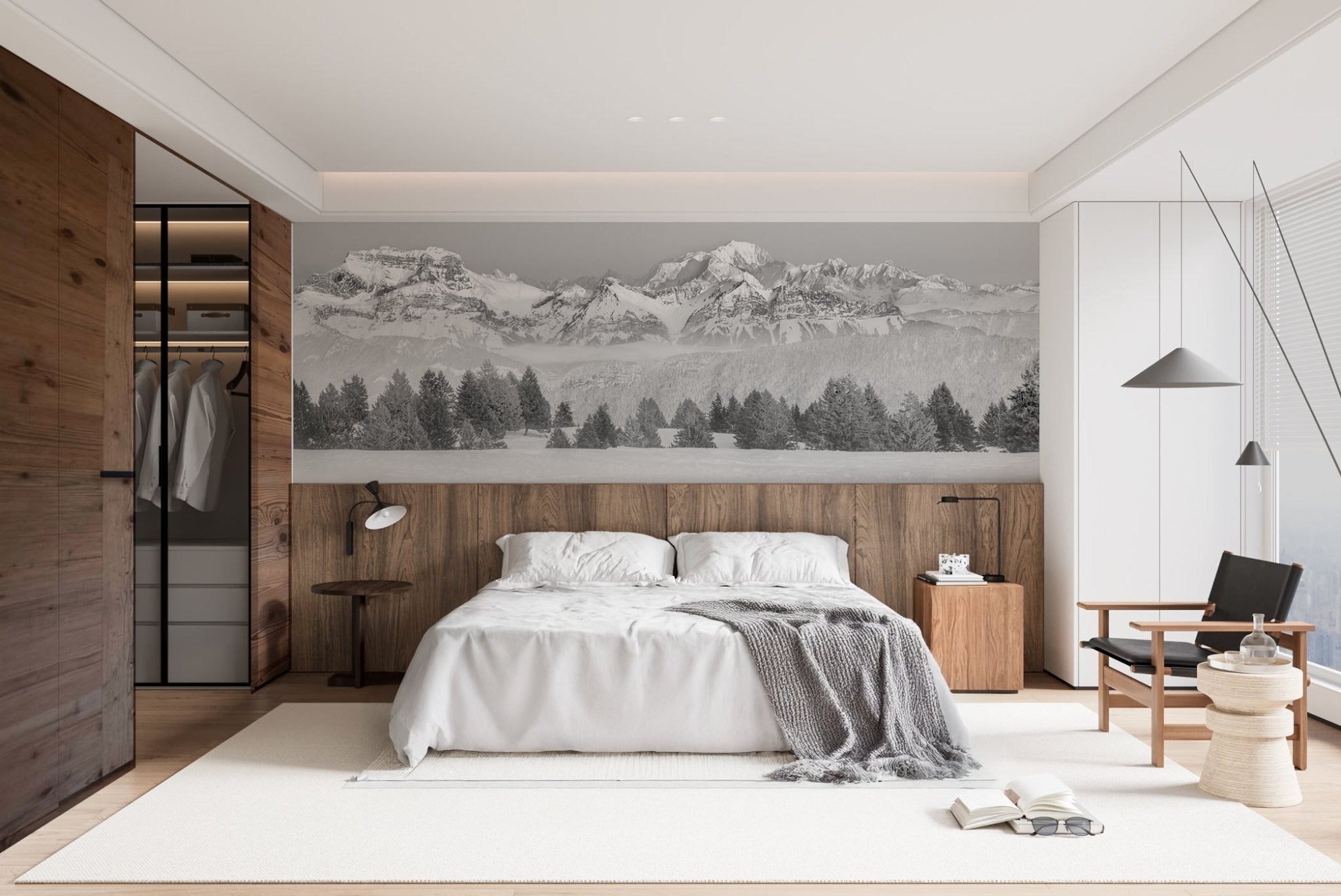 Papier peint photo - La Tournette et au delà, XXL, tendance